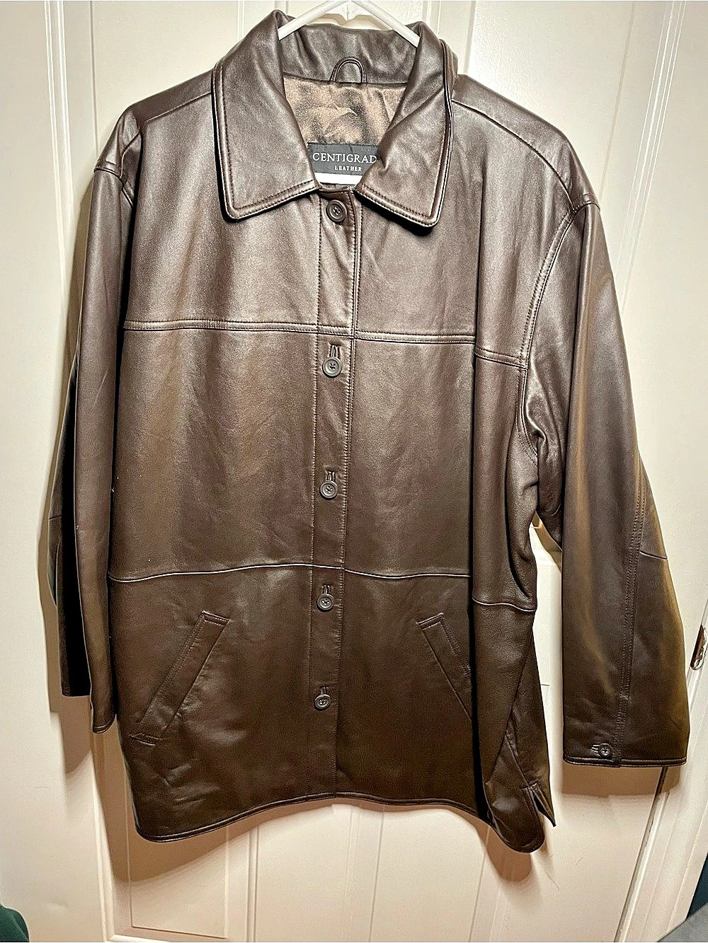Centigrade Leather Women’s Jacket Brown XL